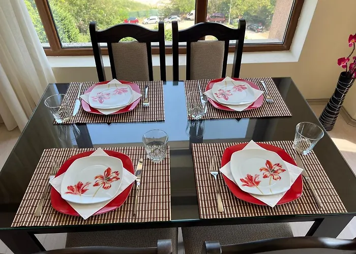 на морето плаж кабакум, варна, двустаен с паркомясто On The Sea Kabakum Varna, One-bedroom With Parking Lot Apartament